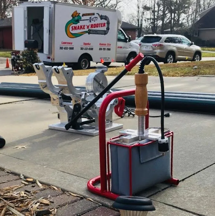 Slide of Snake 'n' Rooter Plumbing