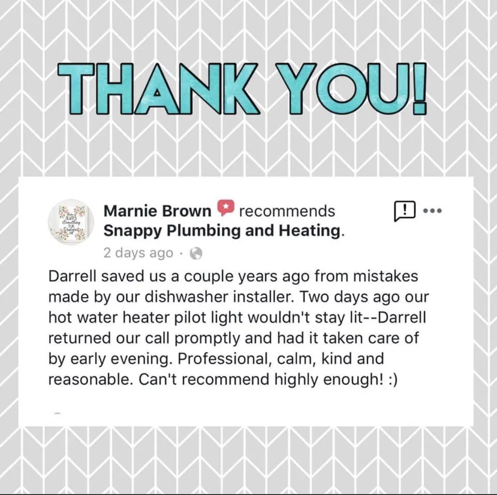 Slide of Snappy Plumbing & Heating