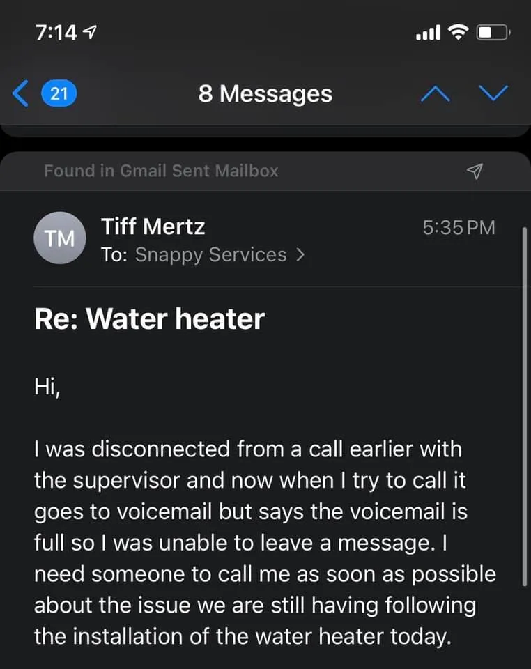 Slide of Snappy Services