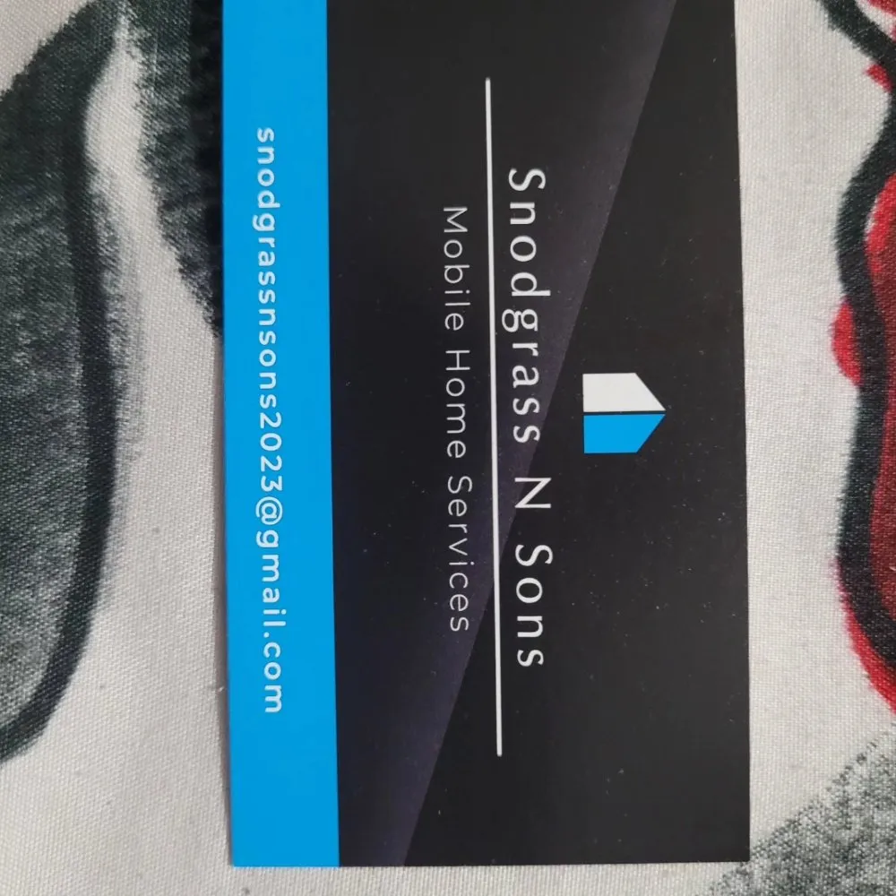 Slide of Snodgrass & Sons Mobile Home Services