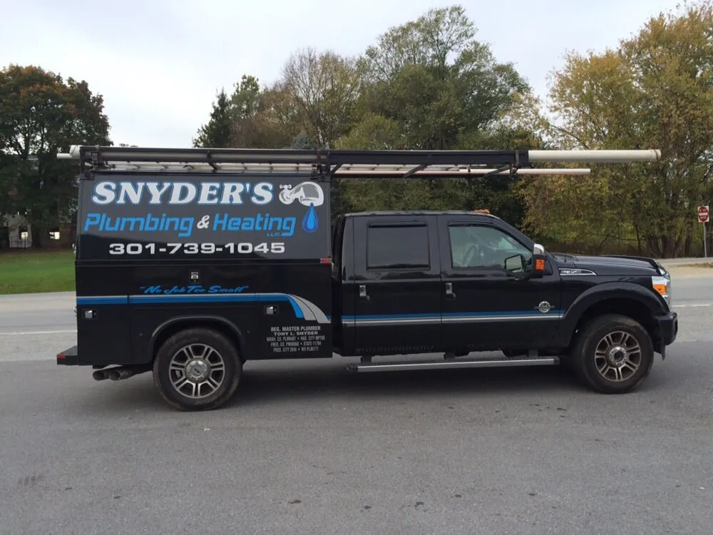 Slide of Snyder's Plumbing and Heating