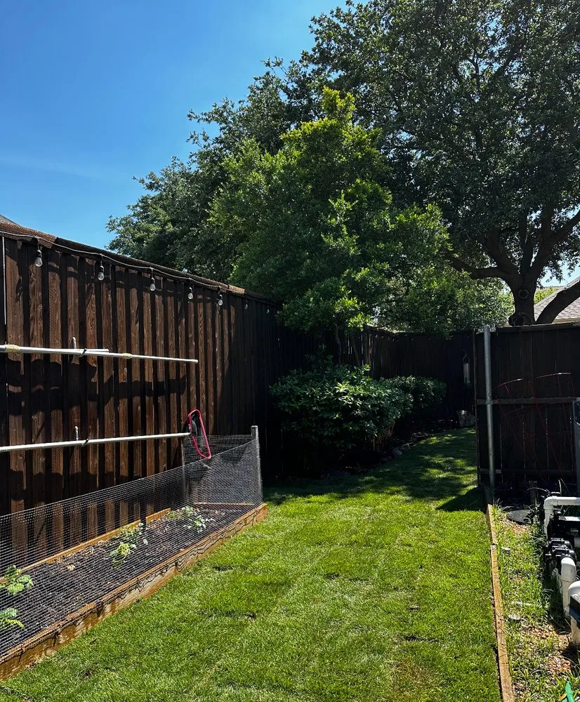 Slide of Sod & landscape installation by Blum