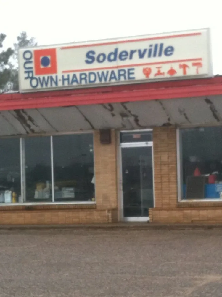 Slide of Soderville Hardware