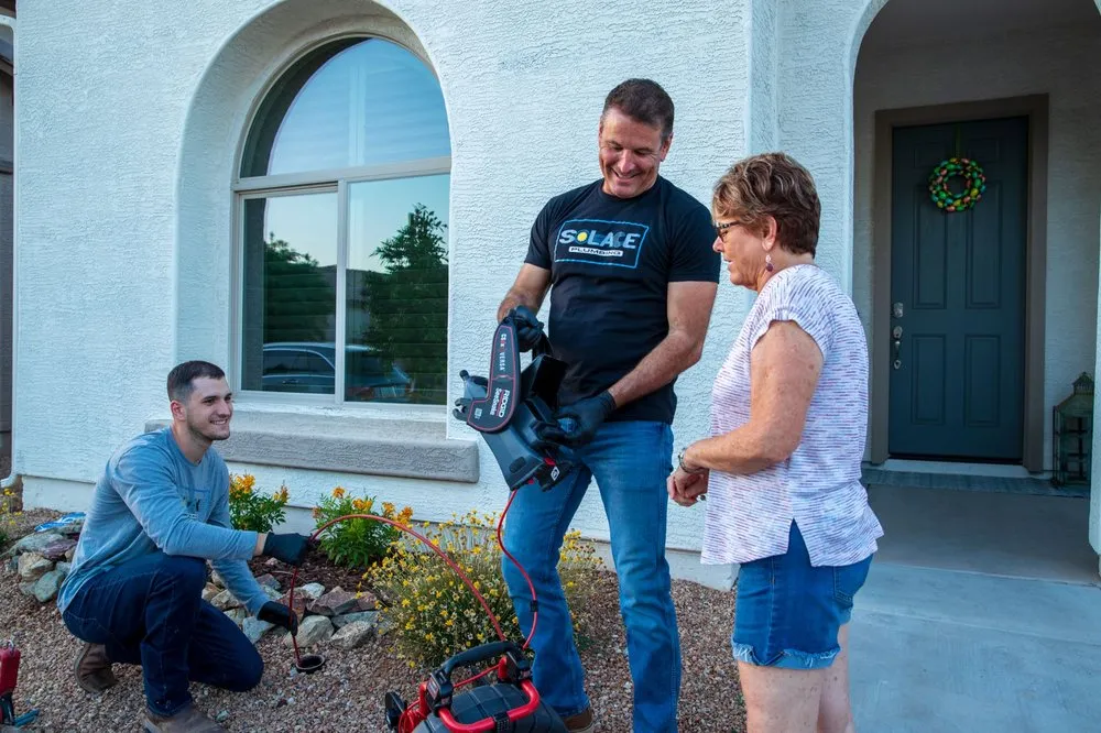 Slide of Solace Plumbing