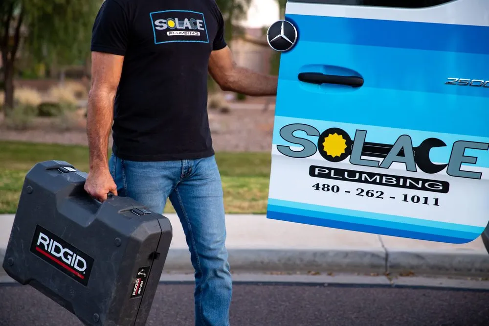 Slide of Solace Plumbing