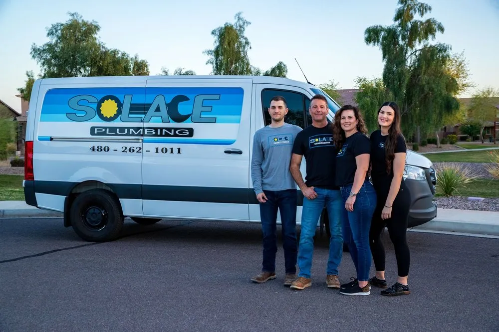 Slide of Solace Plumbing