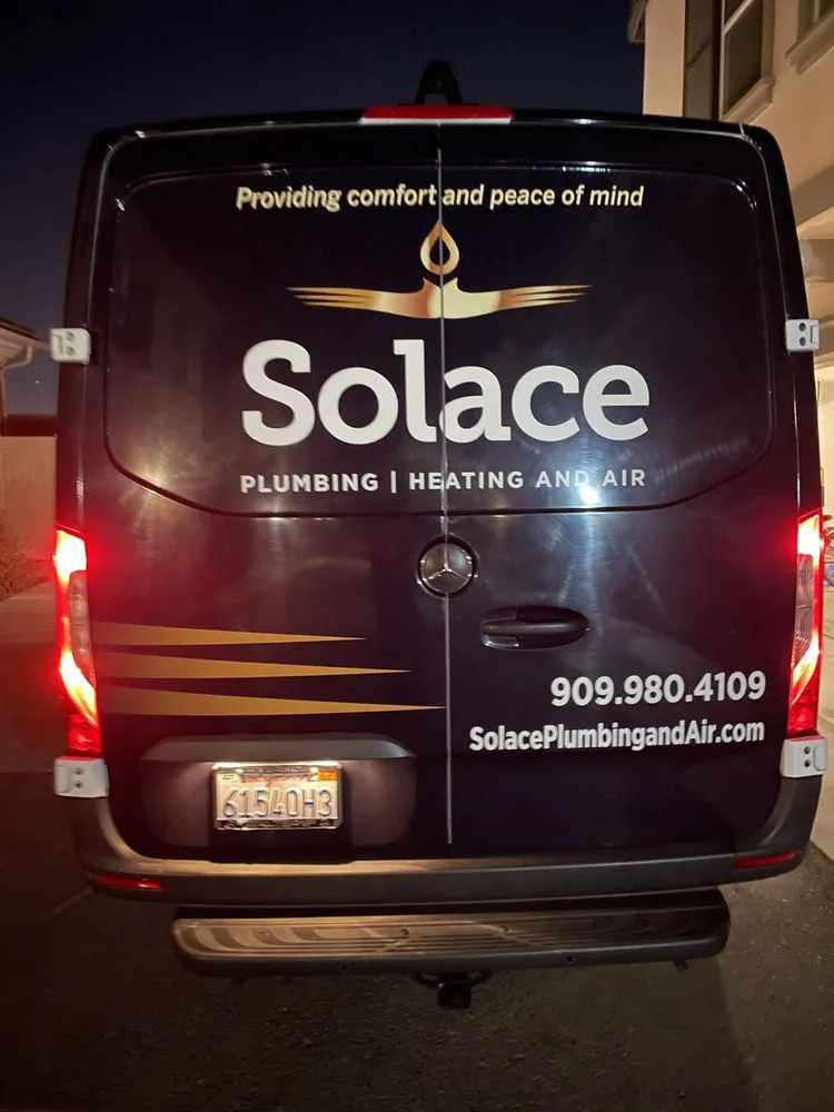 Quality plumbing repair for homes in Rancho Cucamonga, CA by Solace Plumbing Heating and Air