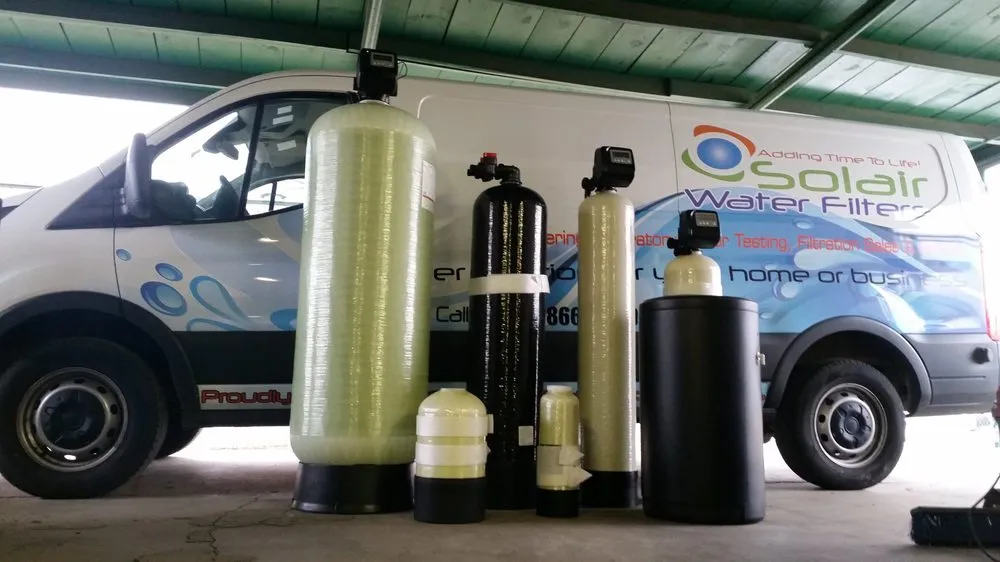 Slide of Solair Water Filters