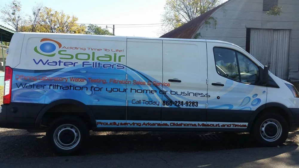 Slide of Solair Water Filters