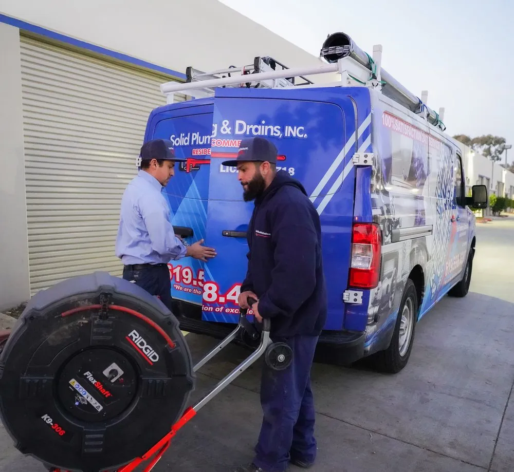 Slide of Solid Plumbing & Drains