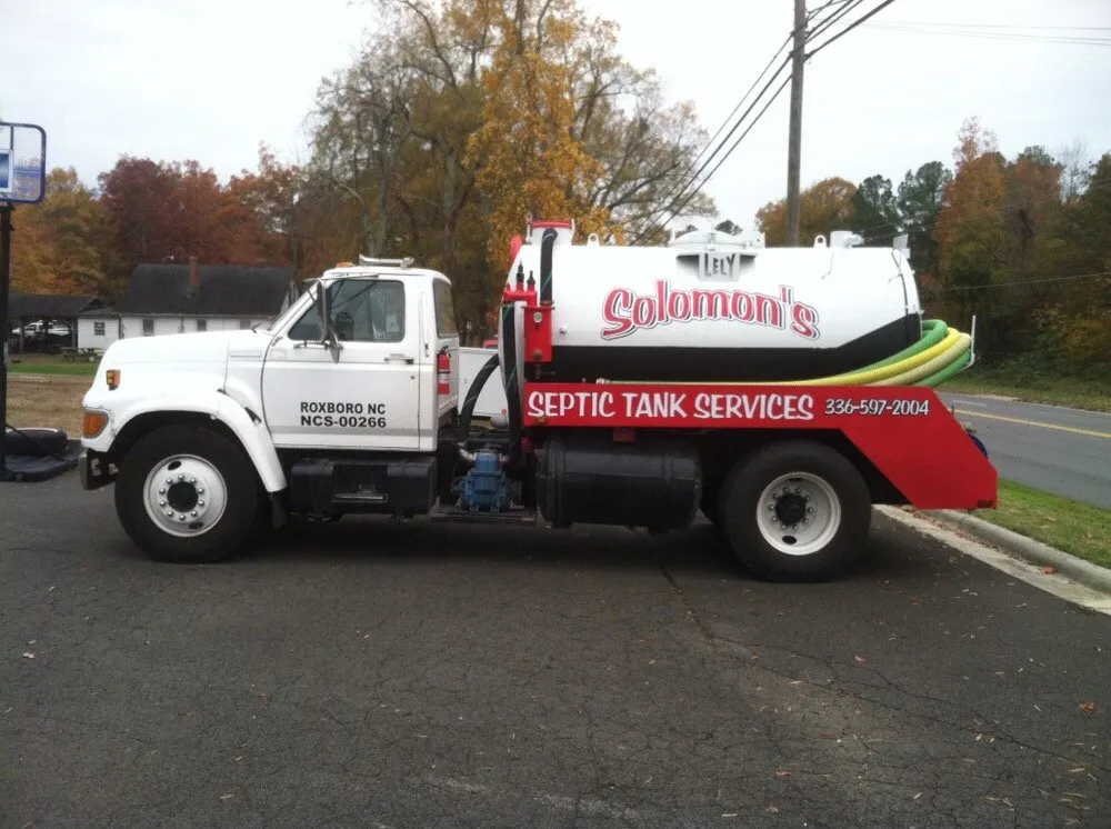 Slide of Solomon's Septic Tank Service