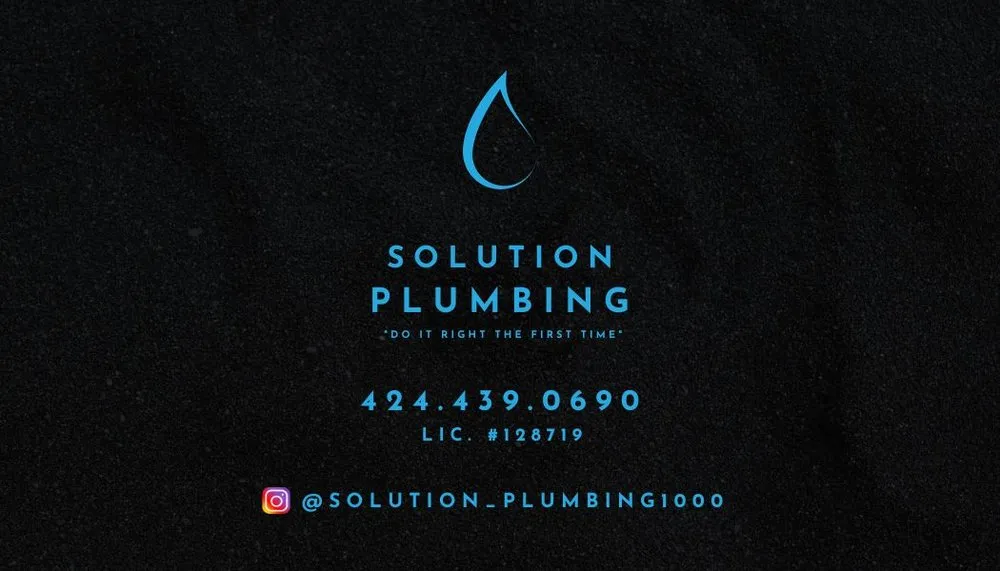 Slide of Solution Plumbing