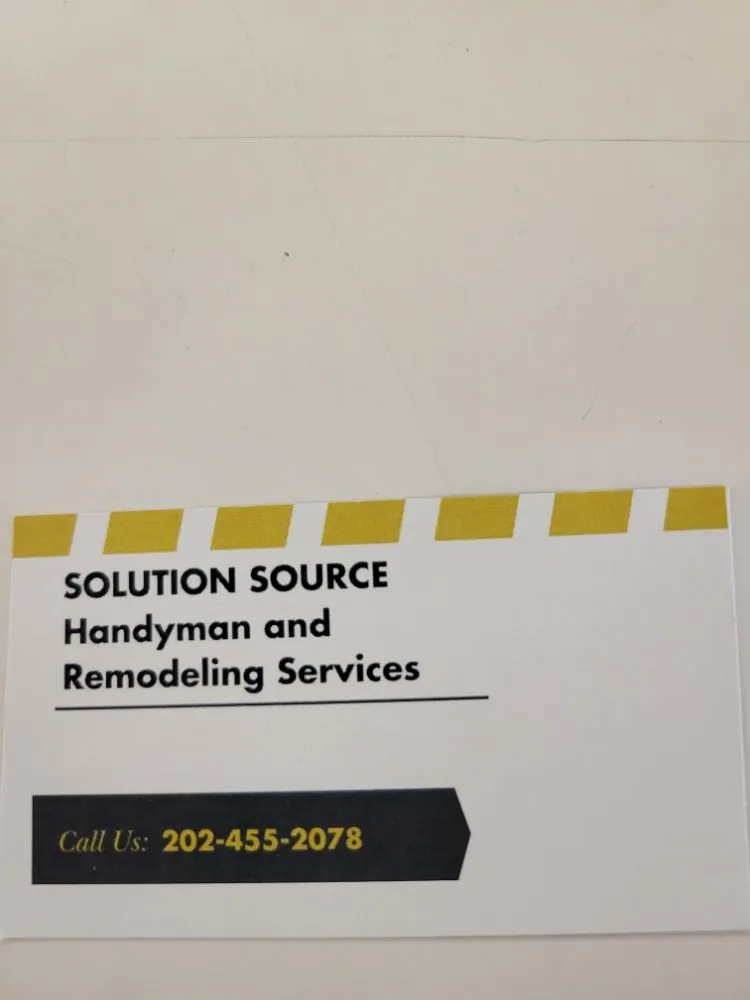 Slide of Solution Source Handyman