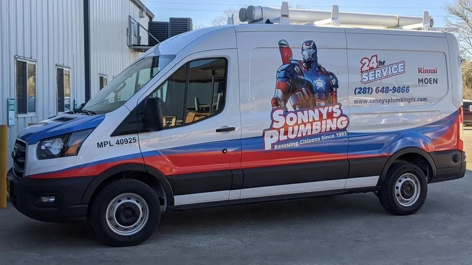 Slide of Sonny's Plumbing