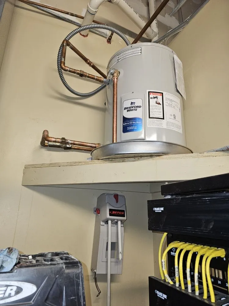 Expert water heater service for homes in Augusta, KS by Sooter Plumbing and Mechanical