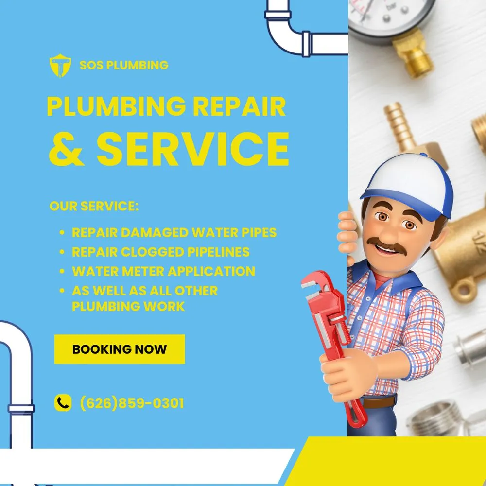 Slide of SOS Plumbing