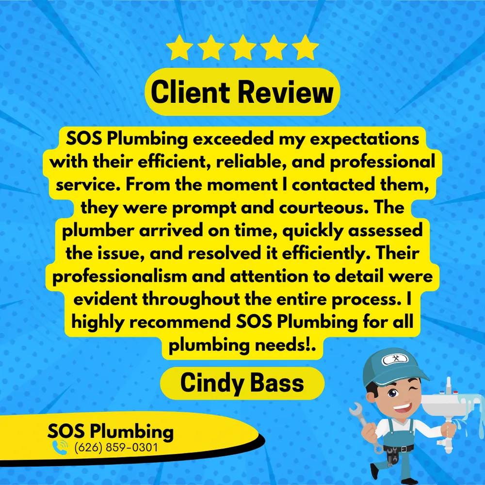 Slide of SOS Plumbing