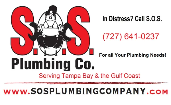S.O.S. Plumbing Company Logo