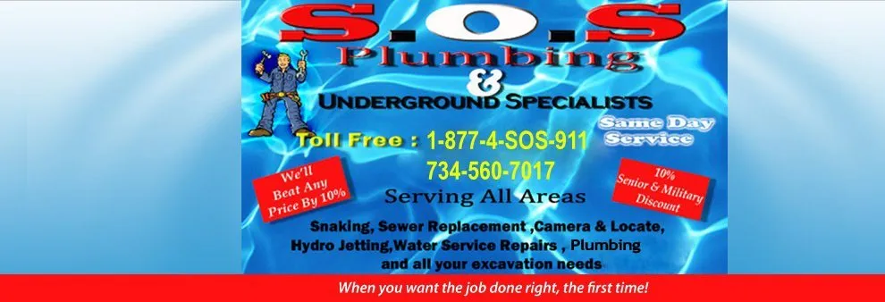 Slide of SOS Plumbing
