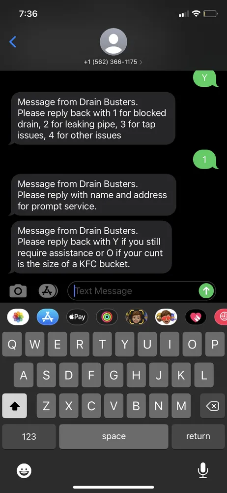 Slide of SOS Plumbing