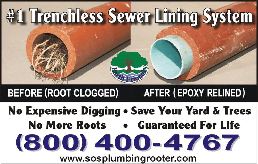 Slide of SOS Plumbing Rooter