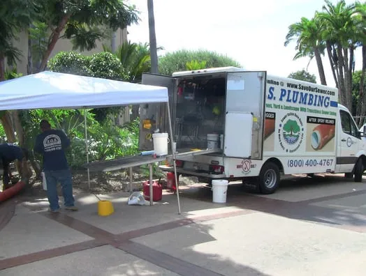 Slide of SOS Plumbing Rooter