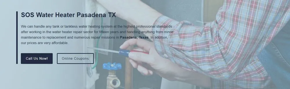 Slide of SOS Water Heater Pasadena TX