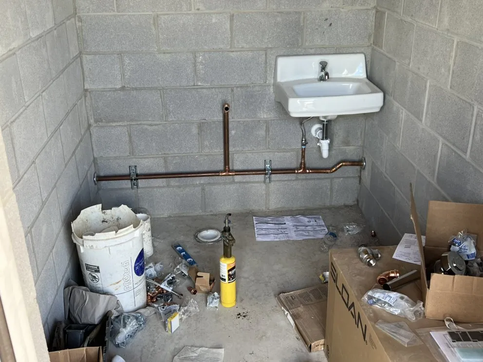 Slide of Source Flow Plumbing