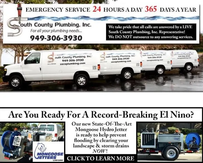 Slide of South County Plumbing