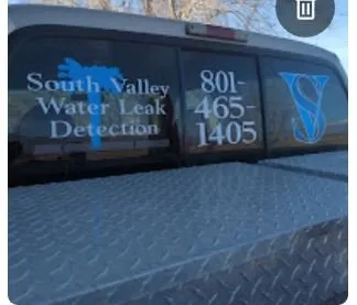 Slide of South Valley Water Leak Detection