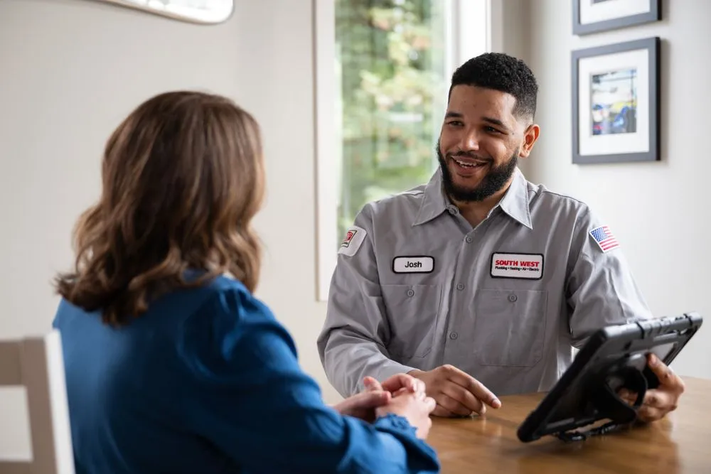 Slide of South West Plumbing, Heating, Air, & Electric