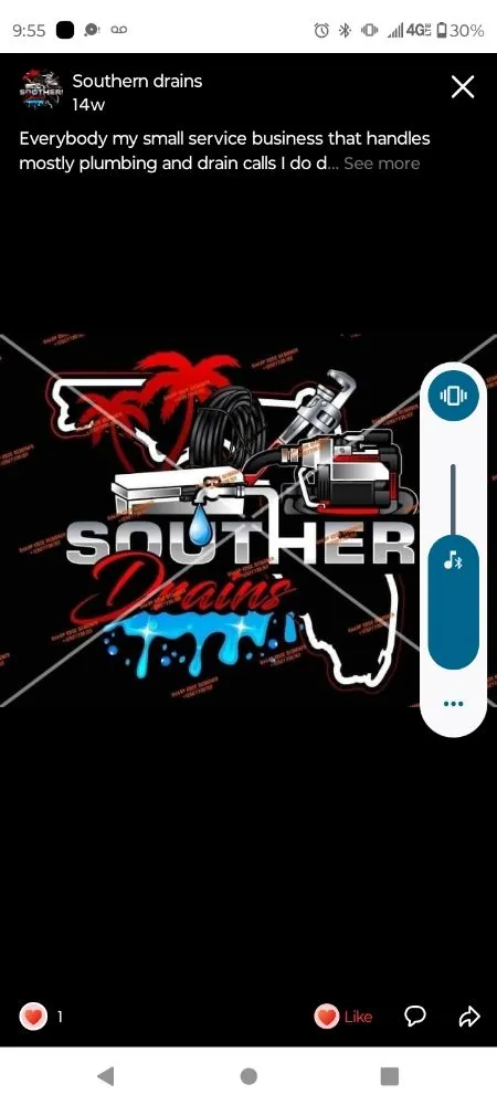 Slide of Southern Drains