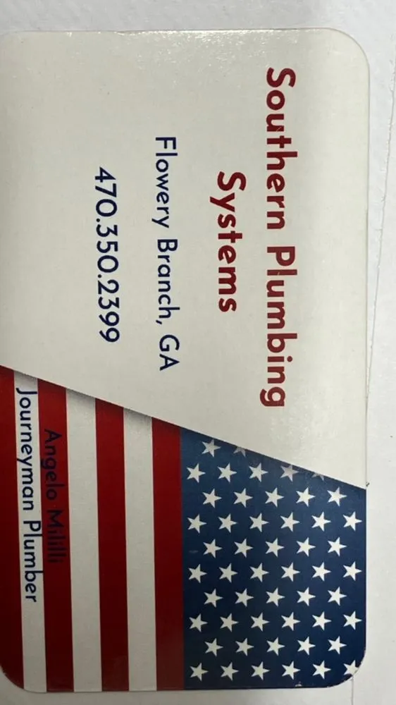 Slide of Southern Plumbing Systems