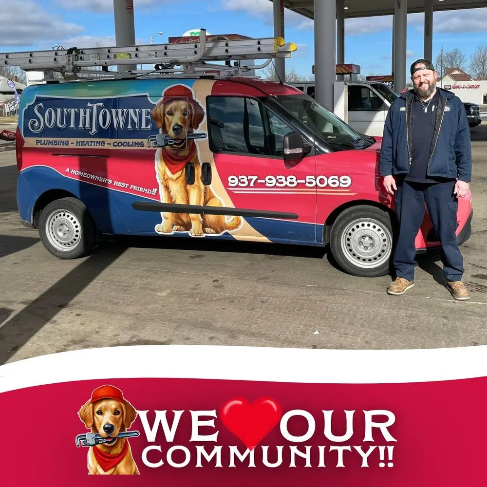 Expert water heater service for homes in Dayton, OH by SouthTowne Plumbing, Heating & Cooling