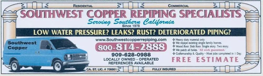 Slide of Southwest Copper Repiping