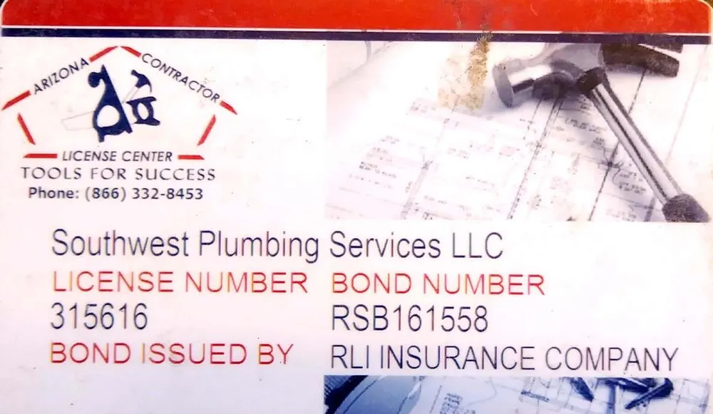 Slide of Southwest Plumbing Services