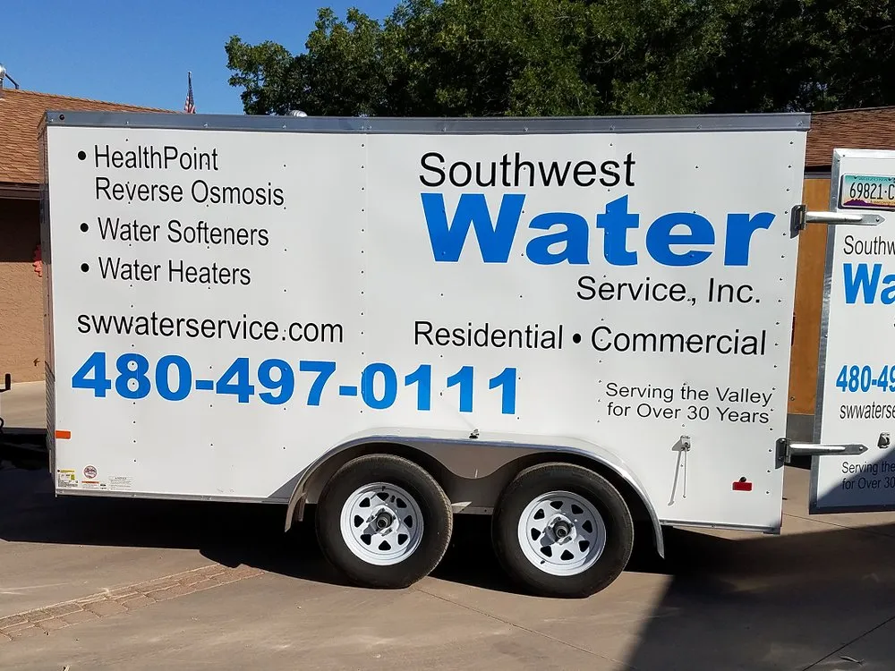 Slide of Southwest Water Service