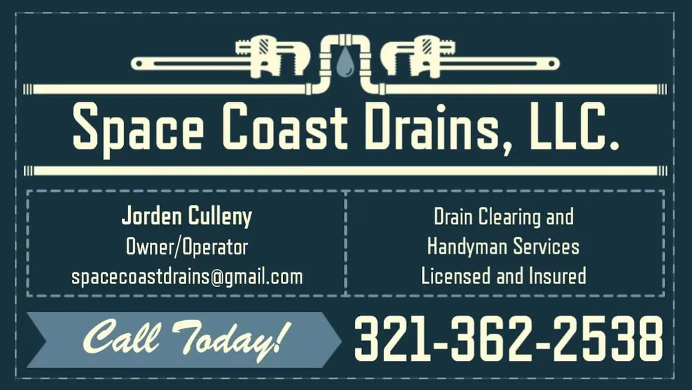 Slide of Space Coast Drains