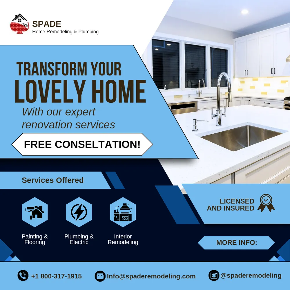 Slide of Spade Home Remodeling & Plumbing