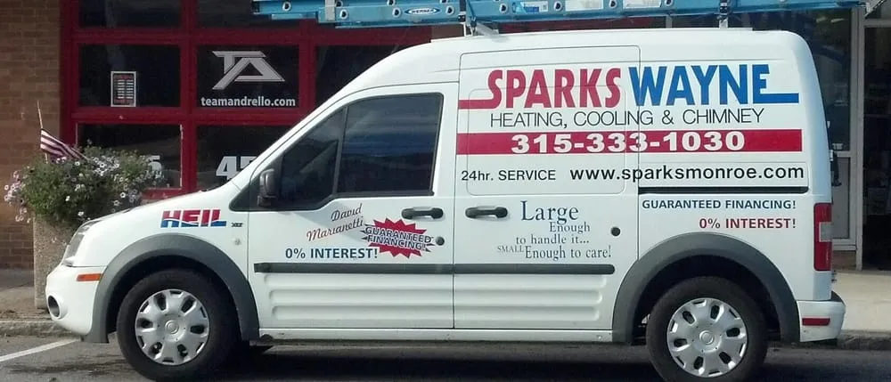 Slide of Sparks Monroe Heating & Chimney Services