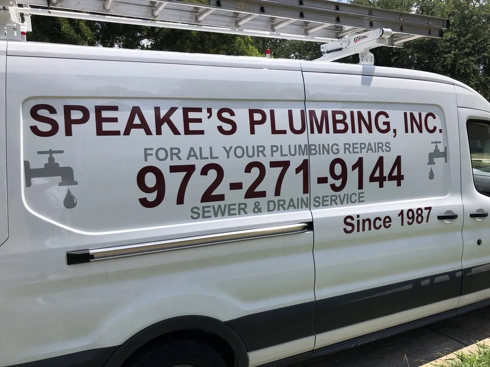 Slide of Speake's Plumbing