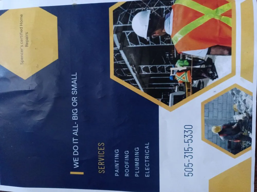 Slide of Spencer's Certified Home Repairs