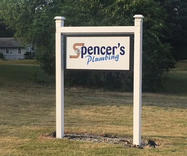 Slide of Spencer's Plumbing