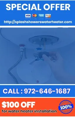 Splash Showers Water Heater Logo