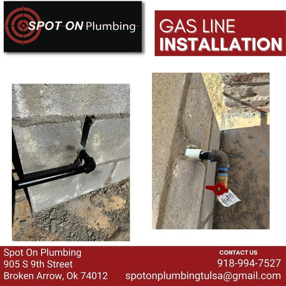 Slide of Spot On Plumbing of Tulsa Plumbers
