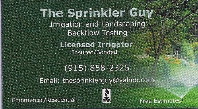 Slide of Sprinkler Guy