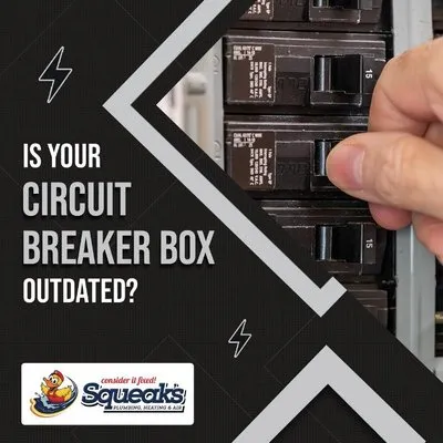 Squeaks Services Plumbing Heating & Air Logo