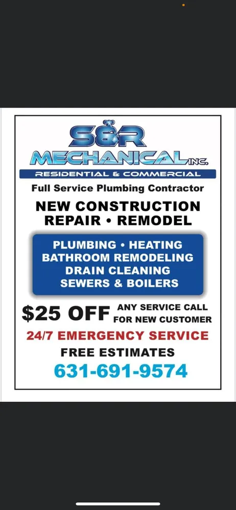 Slide of S&R Mechanical Inc