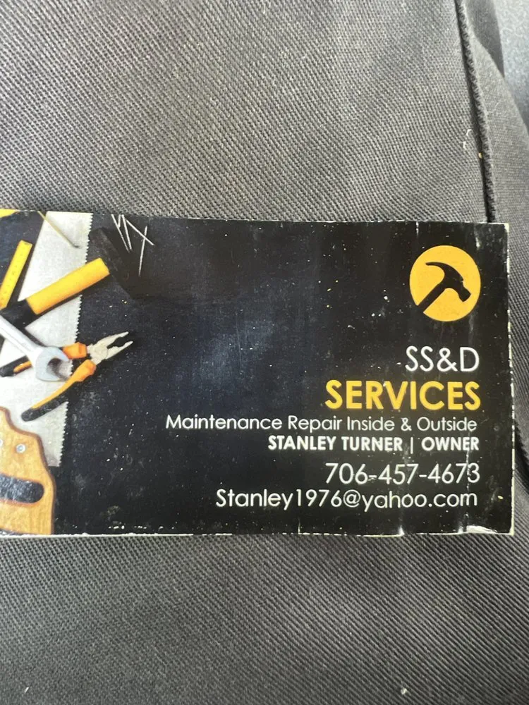 Slide of SS&D Services