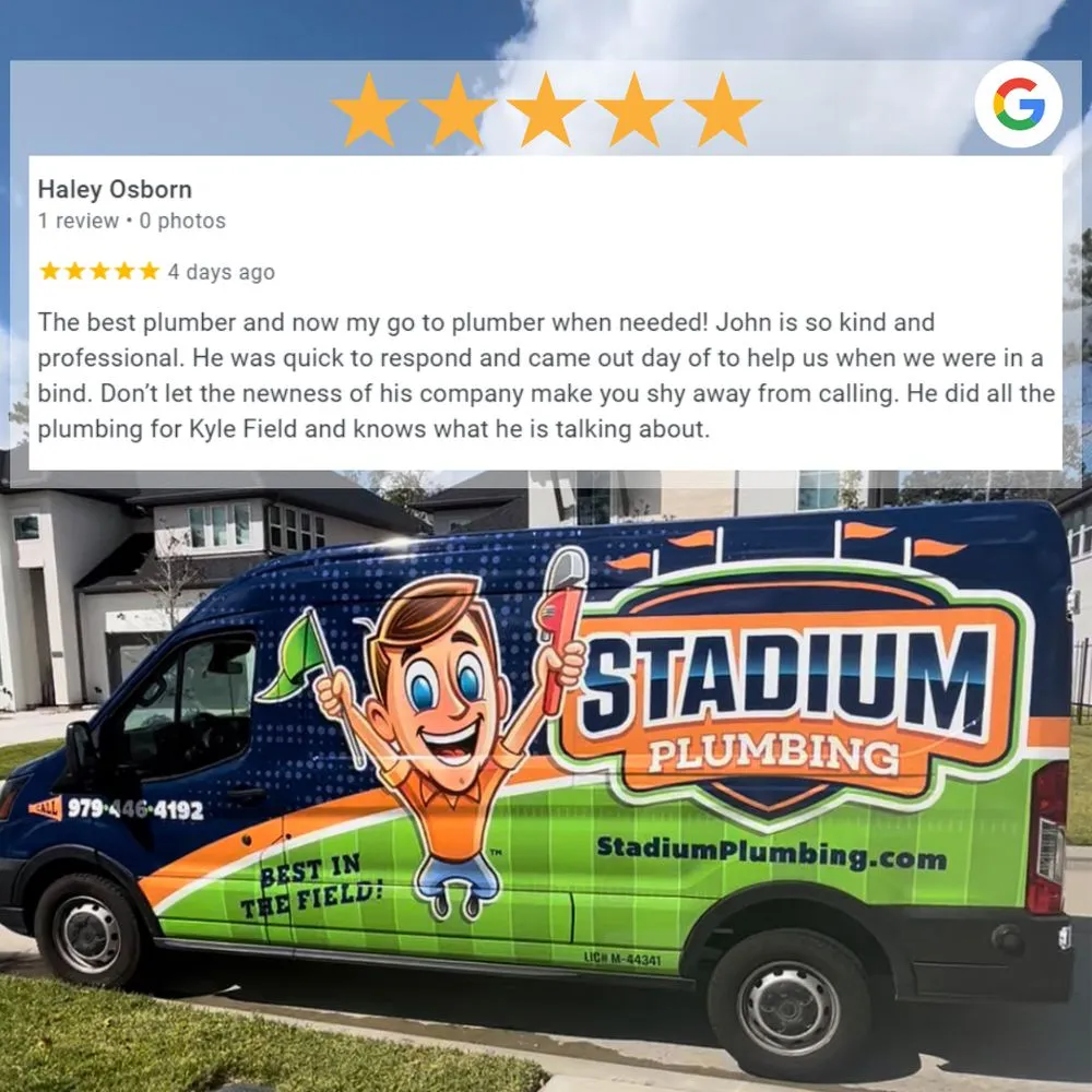 Slide of Stadium Plumbing